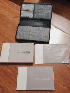 2009 Nissan Murano Owners Manual Set With Case OEM
